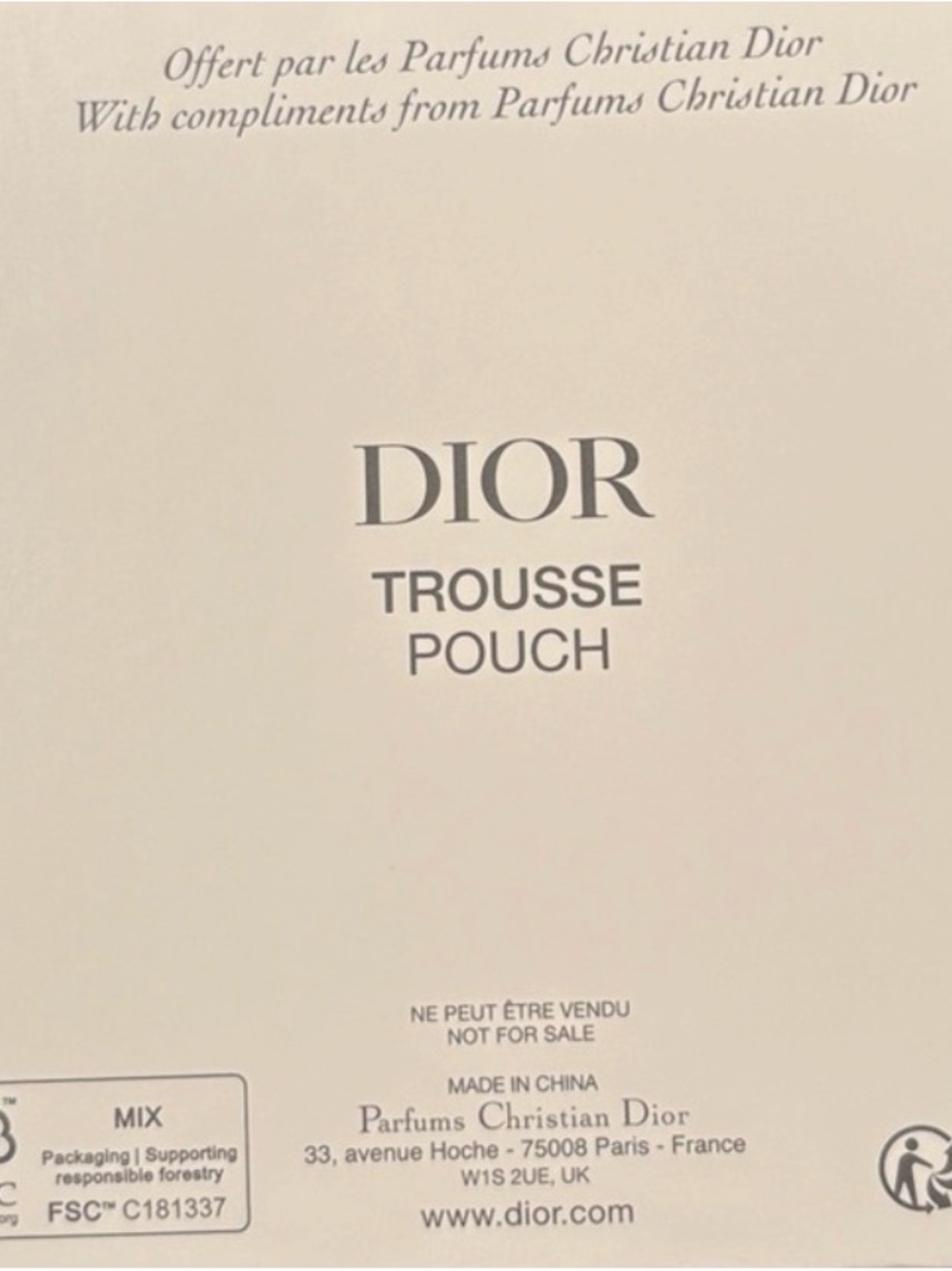 Dior Pink Glossy Embossed CD Cosmetic Case 2026 - NWT/NIB - Picture 5 of 7